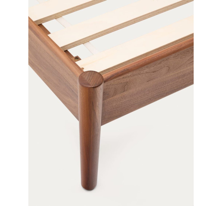 Ліжко Elan N0100015MM41 зі шпону та масиву горіха 180 x 200 см11